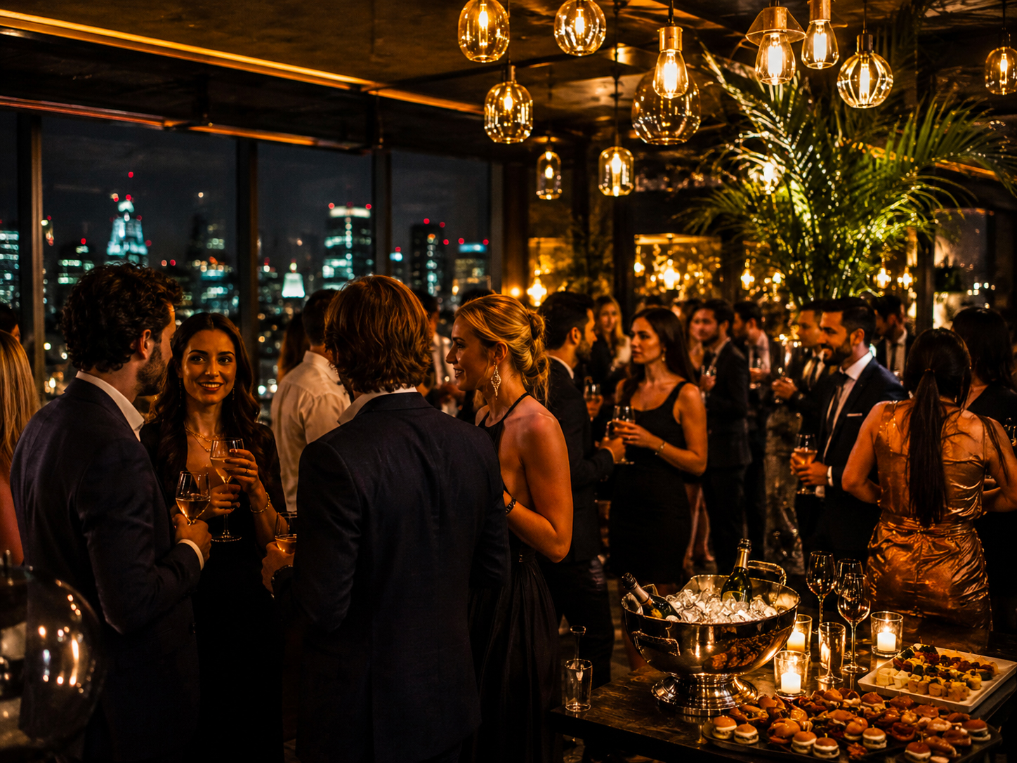 Location elegante per festa privata a Milano con ospiti e atmosfera premium